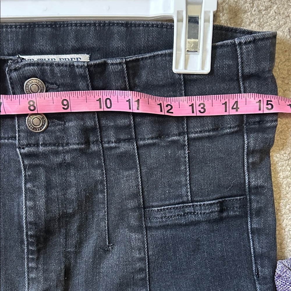 We The Free Black High-Rise Flare Jeans - Picture 5 of 7